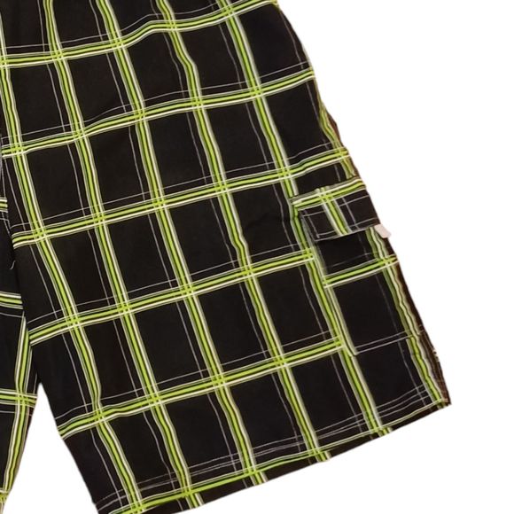 NBN Gear Checkered Swim Trunks Men's Size 5X - Picture 5 of 7
